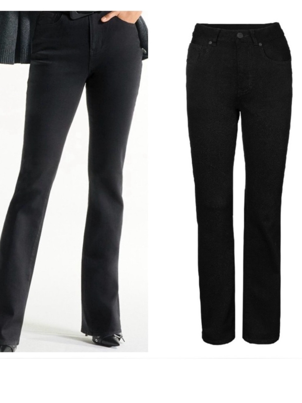 CAbi 5th Avenue Black Flare Jeans